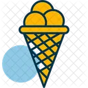 Eis Schwimmmeisterschaft Dessert Symbol