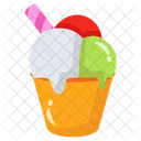 Eis Gelato Eisbecher Icon