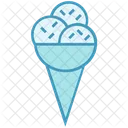 Backerei Eis Waffel Icon