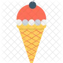 Gelato Eis Sommerdessert Symbol