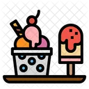 Eiscreme Eis Sahne Symbol