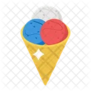 Gelato Eis Sommerdessert Symbol