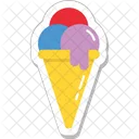 Eis Sahne Lebensmittel Symbol