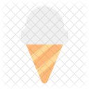 Eis, Eistüte, Eiswaffel, Tüte, gefroren  Symbol