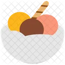 Eis Schokolade Erdbeere Symbol