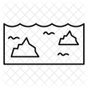 Eisdrift Schelfeis Polareis Symbol