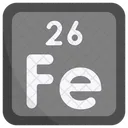 Eisen Periodensystem Chemiker Symbol