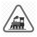 Eisenbahn Zeichen Verkehr Symbol