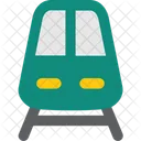 Reisen Wohnung Eisenbahn Transport Symbol