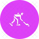 Eis Hockey Eisbahn Symbol