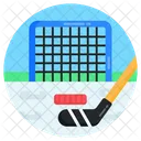 Hockey Outdoor Sport Spiele Symbol