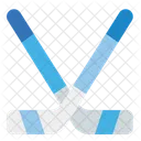 Eishockeyschlager Hockeyschlager Eishockey Symbol