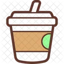 Eiskaffee Kaffee Getrank Icon