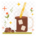 Eis Kaffee  Symbol