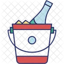 Eiskubel Eiskubelflasche Flasche Symbol