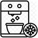 Gefrierschrank Eis Kuche Symbol