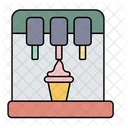 Eismaschine Dessert Eis Symbol