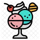 Eiscreme Eis Sahne Symbol