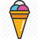 Gefroren Lebensmittel Dessert Symbol