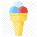 Eis Eisbecher Eistute Symbol