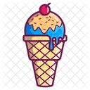 Waffel-Eistüte  Symbol