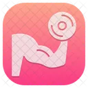 Ejercicio Fitness Gimnasio Icon