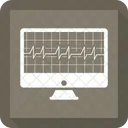 Analytik EKG Diagramm Symbol