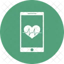 Analytik Diagramm EKG Symbol