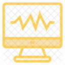 Medizin Monitor Pulse Symbol