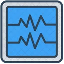 Medizin Gesundheitswesen EKG Symbol