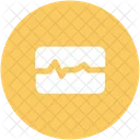 EKG Herzschlag Bildschirm Symbol