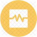 EKG Herzschlag Bildschirm Symbol