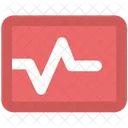 EKG Herzschlag Bildschirm Symbol