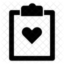 EKG-Bericht  Symbol