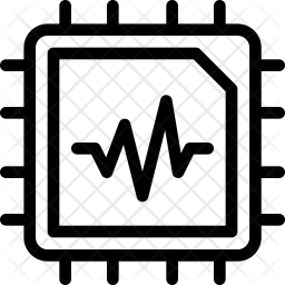 Ekg Cpu Icon