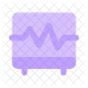 EKG Maschine Kardiologie Symbol