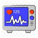 EKG Gerat Elektrokardiogramm Kardiogramm Symbol