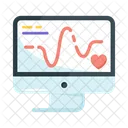 EKG Gerat Elektrokardiogramm EKG Symbol