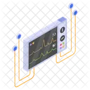 EKG-Gerät  Symbol