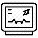 EKG Gerat Herzfrequenz Puls Symbol