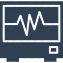 EKG Gerat Elektrokardiograph EKG Icon