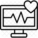 EKG Gerat Elektrokardiograph EKG Icon