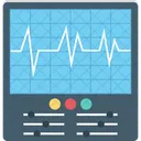 EKG Gerat EKG Monitor Elektrokardiogramm Symbol