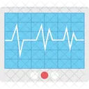 EKG Gerat EKG Monitor Elektrokardiogramm Symbol