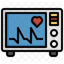 EKG-Gerät  Symbol