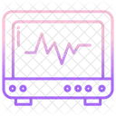 EKG Gerat Elektrokardiogramm EKG Monitor Symbol