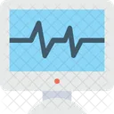 EKG-Gerät  Symbol