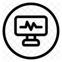 EKG-Gerät  Symbol