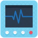 EKG-Gerät  Symbol