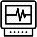 EKG-Gerät  Symbol